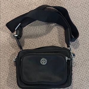 Tory Burch Black Nylon Crossbody Bag